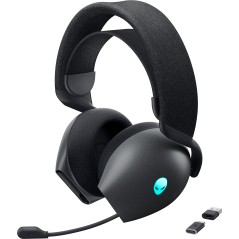 Alienware Tri-Mode Wireless Gaming Headset AW725H - Ultimate Sound Experience in Black
